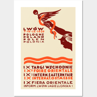 1929 Lwow Eastern International Fair Posters and Art